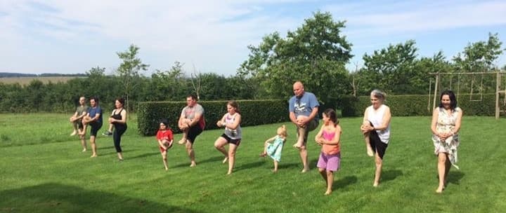 Fleming Athletics outdoor group training session on a summer morning